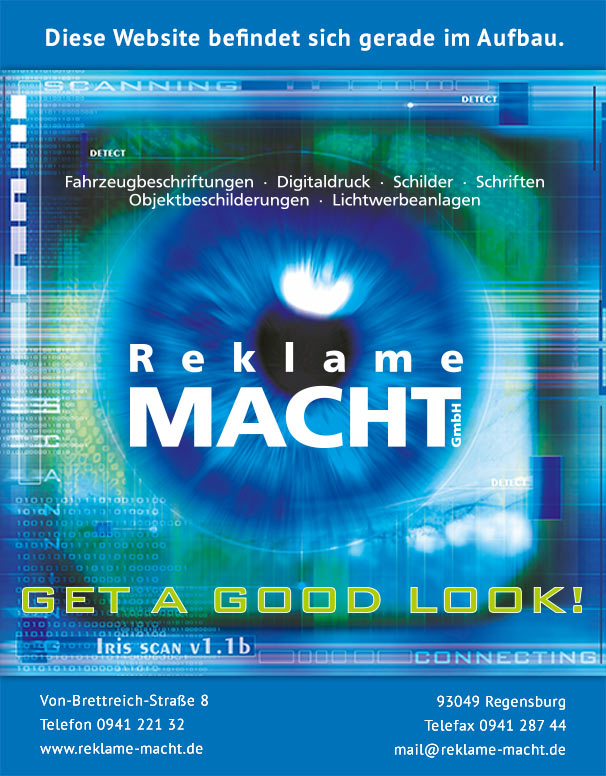 Reklame Macht GmbH - Schreiben Sie uns doch einfach eine E-Mail!